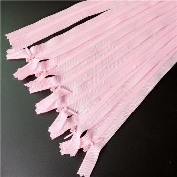 DIY Pink Invisible Zipper 10pcs 25/40/50/60CM