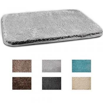 Hydro‑Grip Soft Microfiber Bath Rug