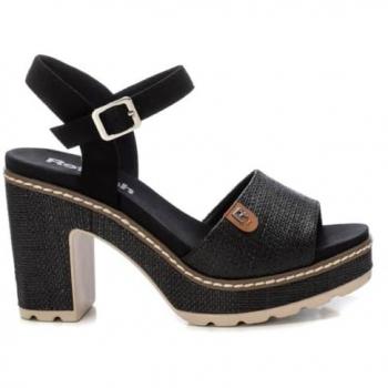 Refresh Tacón Negro 172706 – Calzado Cómodo y Versátil