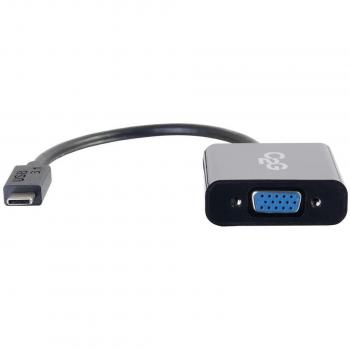 C2G Adaptador USB3.1-C a VGA Negro