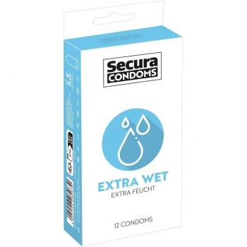 Secura Extra Wet Kondome, 12er Pack