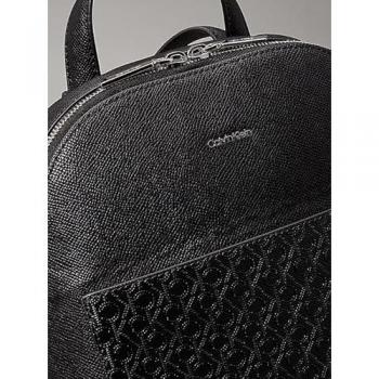 Calvin Klein Must City 30 cm Black Zip‑Backpack