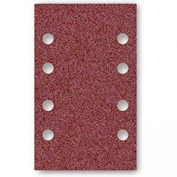 Carte Abrasive Corindone Red 133×80mm 8 Fori, Levigatore Orbital G180 – Menzer