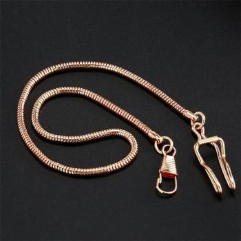 OUYAWEI Mechanical Pocket Watch Chain – Gold Finish