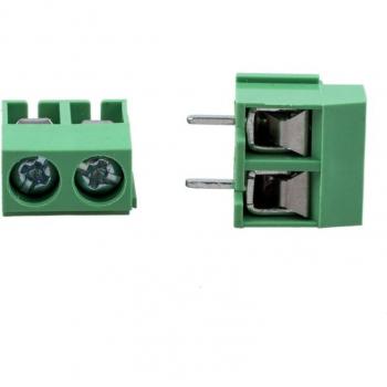 Bornier à vis 20 pièces 2 pôles 5 mm PTCM 8 A 250 V ABS