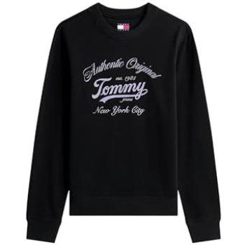 Women's XS Black Tom Hilfiger Cotton Brushed Sweatshirt
