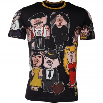 Year of the Pig 2019 D&G Crew Neck Tee – Medium