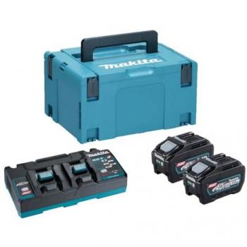Makita 191U20-2 40V Max XGT 2‑Battery Combo (5Ah) + Charger