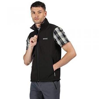 Chaleco Regatta Bradwell III de Softshell para Hombre Negro 3XL