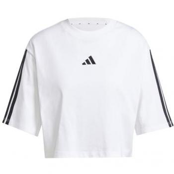 T‑shirt Femme Adidas Essentials 3‑Stripes Cotton Loose