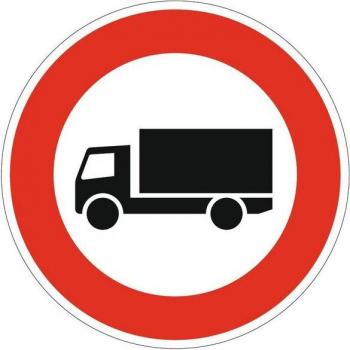 Signalétique Ronde Interdiction Véhicules > 3,5 t