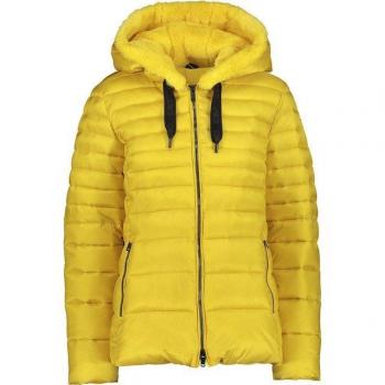 Chaqueta chic para días soleados, tono dorado y ajuste XS