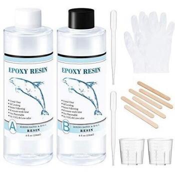 Resina Epossidica Bicomponente 472ml – Applicazione Rivestimenti e Lavorazioni