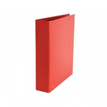 Raccoglitore a 2 anelli tondi rosso