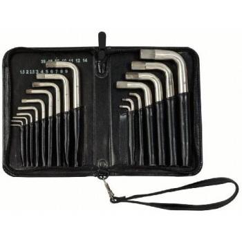 Atornillador Titan Plus KS: Juego compacto de 17 llaves