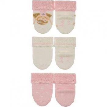 Ballerina Sterntaler Calzini Set 3 per Bambino – Ecru