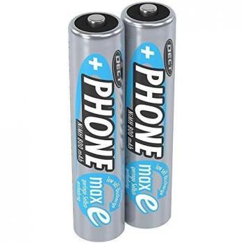 Ansmann 800mAh DECT Akku silber