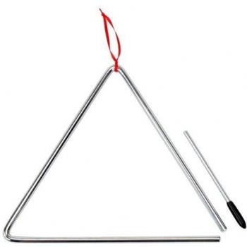 Triangle Acier XDrum avec Maillet 25 cm