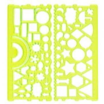 Hollow Curve Painting Ruler Set for Pupils