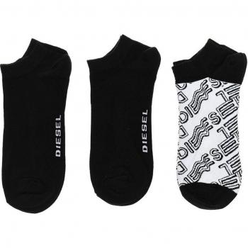 Basic Baumwollsocken für Herren im Dreierpack