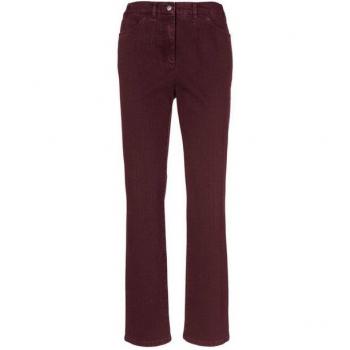 Goldner Fashion Bordeaux Relax‑Fit Jeans 235