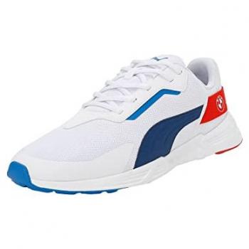 Puma Tiburion Logo Baskets Racing Homme Blanches 307502-02