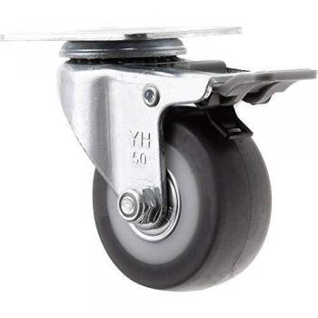 TOOLCRAFT 5023TPRA02 Plastic Wheel 50kg Capacity