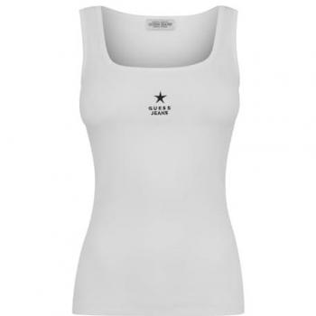 Camiseta de Tirantes Guess para Mujer en Blanco