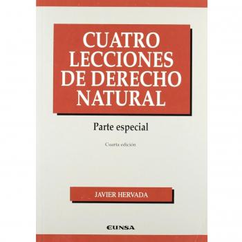 CUATRO LECCIONES DE DERECHO NATURAL