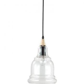Lámpara araña clásica GRETEL cristal forma de campana E27
