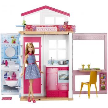 Barbie, Maison avec 4 pièces