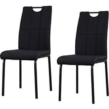 Esszimmer-Darton Stuhlset – 2x HTI Living Schwarz