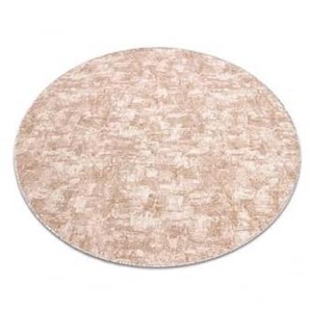 Tapis Rond Solid Beige 200 cm