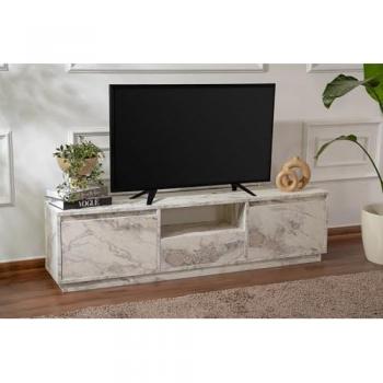 Meuble TV en marbre freesia 29x160x42 cm pour le salon