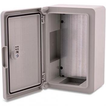 BOXEXPERT ABS Kunststoff Gehäuse Fleet Schaltschrank IP65 grau/transparent
