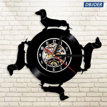 Puppy Vinyl Nightlight Clock