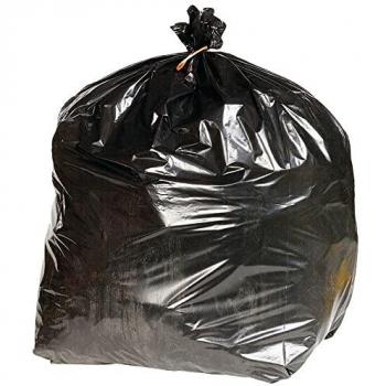 2Work 90L Extra Heavy Duty Rubbish Bags – 200 Pieces, Black (KF76961)