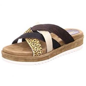 Lazamani Braune Loafer mit flachem Absatz 41