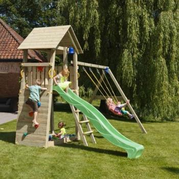 Parque Infantil Belvedere XL con Columpio Doble