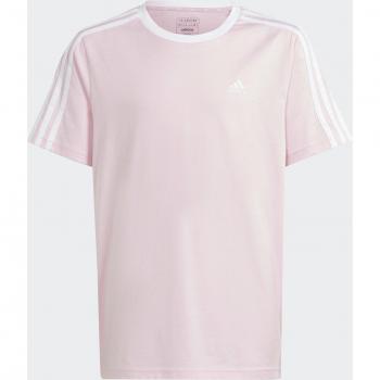 Camiseta de Algodón adidas para Niñas Rosa