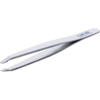 Pinza de depilar 9 cm recta inoxidable satinada Canal®