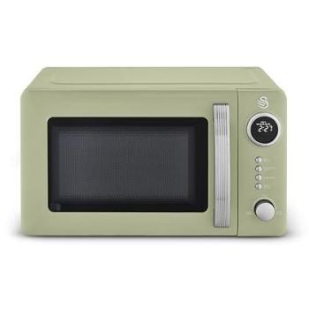 Verde‑Vintage 800 W 20‑L Digital Microwave