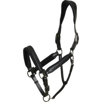Harnais Catago Brielle Logo en Cuir Noir (Taille Complète)