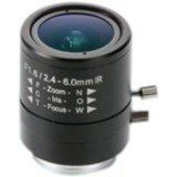 Axis Videocámara Varifocal Manual Iris 2.4-6 mm