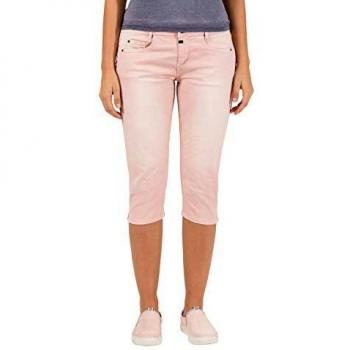 Pantalones Cortos Timezone Slim Salometz, Rojo (Lotus Rose 5041)
