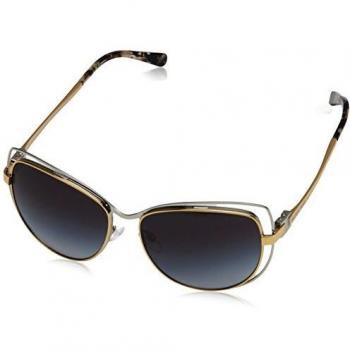 Michael Kors Damen Audrina V 112015 58 Sonnenbrille, Gold (Silver/Gold/Grey Gradient)