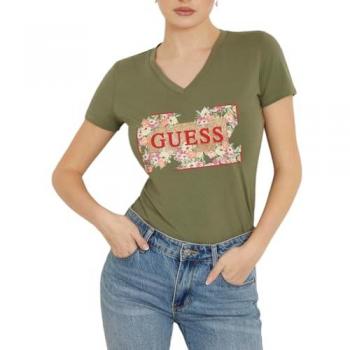 Guess Flower Print T-Shirt