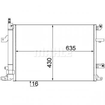 Unités de condensation MAHLE Original AC 497 000S