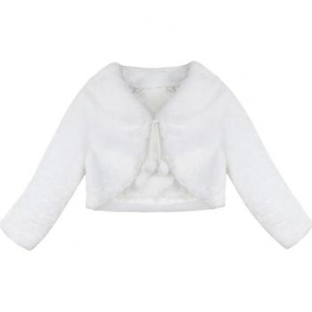Adorable Toddler Girls' Wedding Coat
