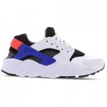 Basket Nike Huarache Run Junior – Couleur Blanc – Tige en Cuir – Lacets